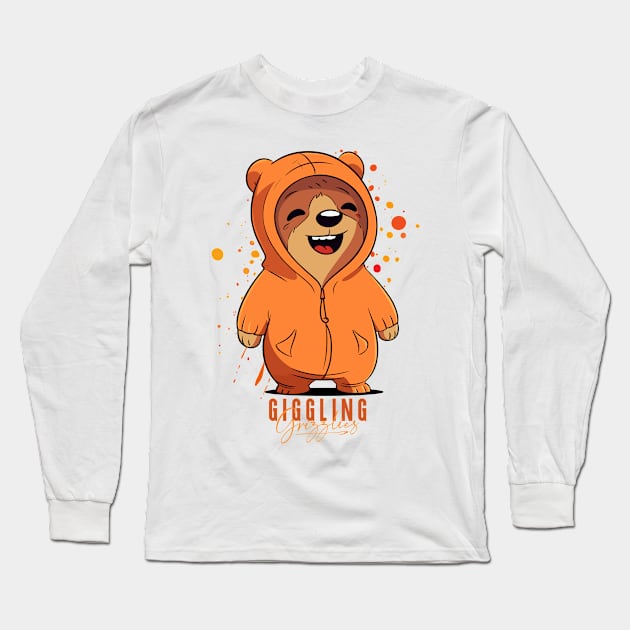 The Giggling Grizzlies Collection - No. 2/12 Long Sleeve T-Shirt by emmjott